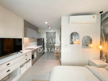 ให้เช่า ไลฟ์ อโศก - พระราม 9 สวยที่สุดในโครงการ 13,000  28 ตร.ม ชั้น 35 คุณบี 064-146-6445 (R5708)