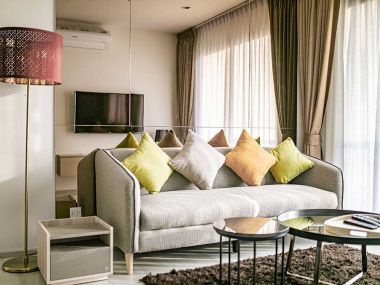 For rent at Life One Wireless 2 Bedroom 2 Bathroom 45,000THB/month Fully furnished