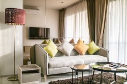 For rent at Life One Wireless 2 Bedroom 2 Bathroom 45,000THB/month Fully furnished