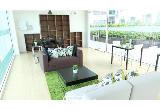 Owner - For rent TC Green Rama 9 Corner unit Floor 22 north view