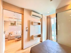 Apartment For Rent ! Ideo Mobi Asoke only 24,900 ThB/Month (Negatable) 1 Bed 1 Bath Size 32 sqm. Fully furnish