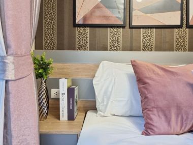 For Sale!! at LPN Ville Sukhumvit 76 33.25Sq.m. 1 Bedroom 1 Bathroom 2,290,000 THB Transfer 50/50 Fully furnished