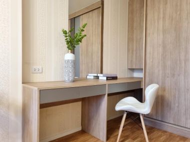 For Sale!! at LPN Ville Sukhumvit 76 33.25Sq.m. 1 Bedroom 1 Bathroom 2,290,000 THB Transfer 50/50 Fully furnished