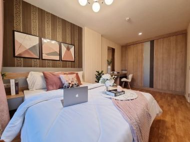 For Sale!! at LPN Ville Sukhumvit 76 33.25Sq.m. 1 Bedroom 1 Bathroom 2,290,000 THB Transfer 50/50 Fully furnished