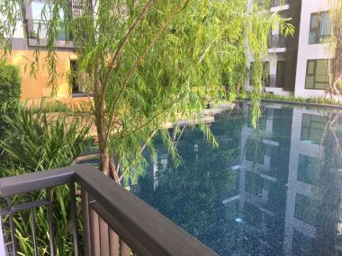 For rent Rhythm Sukhumvit 36-38  floor 5  nearby BTS   Tong lor 400 M.