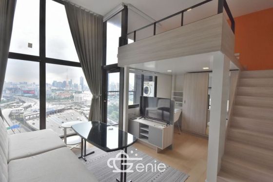 ** ปล่อยเช่า ** Chewathai Residence Asoke ในราคาเพียง 20,000บาท/เดือน ห้อง Duplex 1 ห้องนอน 1 ห้องน้ำ  33ตรม.  เฟอร์นิเจอร์ครบพร้อมเข้าอยู่