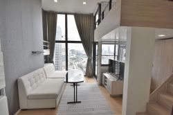 For rent at Chewathai Residence Asoke 1 Bedroom Duplex 1 Bathroom 20,000THB/month Fully furnished