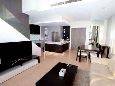 For rent at Urbano Absolute Sathon – Taksin 3 Bedroom 3 Bathroom 55,000THB/month 36th Floor Fully furnished