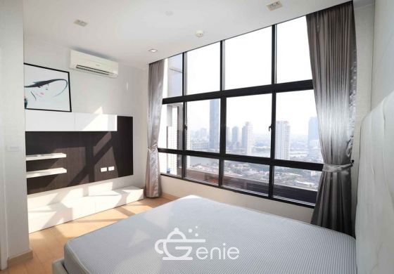 For rent at Urbano Absolute Sathon – Taksin 3 Bedroom 3 Bathroom 55,000THB/month 36th Floor Fully furnished