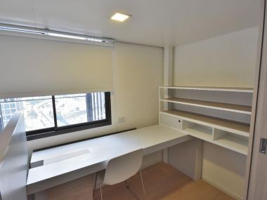 For rent Chewathai residence asoke 1bed Duplex 1bath on 19fl 34 SQM Priec 18,000