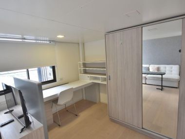 For rent Chewathai residence asoke 1bed Duplex 1bath on 19fl 34 SQM Priec 18,000