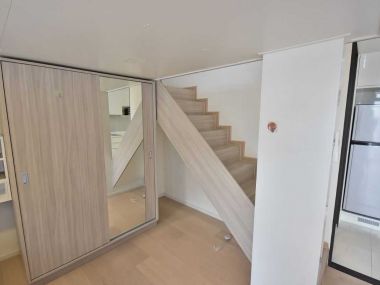 For rent Chewathai residence asoke 1bed Duplex 1bath on 19fl 34 SQM Priec 18,000