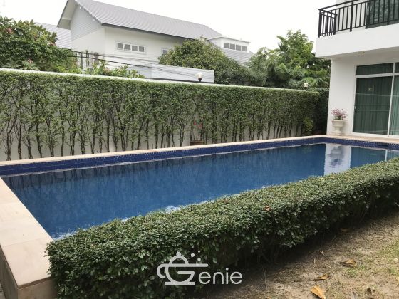 Pool villa 4bed 5bath in Ramkhamhaeng 10 mins from Thonglor-Ekkamai For Sale