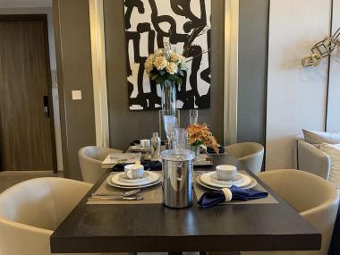 For rent at IDEO Mobi Sukhumvit 66 2 Bedroom 2 Bathroom 55,000THB/month Fully furnished