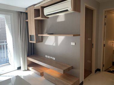 Condo for rent at Voque Sukhumvit 16  1 Bedroom 1 Bathroom 2nd Floor 17,000THB/month Fully furnished