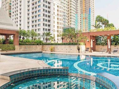 For rent at Grand Langsuan 2 Bedroom 2 Bathroom 50,000/month Fully furnished