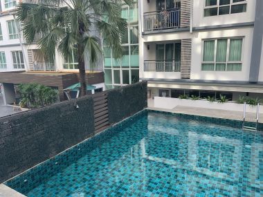 Condo for rent at Voque Sukhumvit 16  1 Bedroom 1 Bathroom 2nd Floor 18,000THB/month Fully furnished