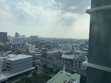 For rent at Ideo Mobi Sukhumvit 81 Type 2 Bedroom 1 Bathroom size 43 sqm. 19,000THB/month Fully furnished