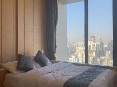 For rent at The ESSE Asoke 2 Bedroom 2 Bathroom 72,000THB/month Fully furnished