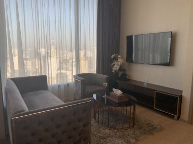 For rent at The ESSE Asoke 2 Bedroom 2 Bathroom 72,000THB/month Fully furnished
