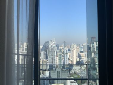 For rent at The ESSE Asoke 2 Bedroom 2 Bathroom 72,000THB/month Fully furnished