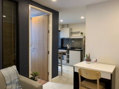 For rent at Zenith Place Sukhumvit 42  Size 28.5 sqm. 1 Bedroom 1 Bathroom Floor 2nd 12,000THB/month Fully furnished