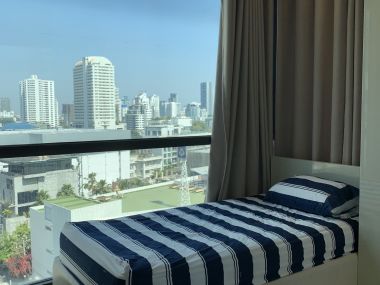 ปล่อยเช่า! The Address Sukhumvit 28 ในราคาเพียง 60,000บาท/เดือน 2 ห้องนอน 2 ห้องน้ำ 74ตรม. ใกล้ BTS พร้อมพงษ์ เฟอร์นิเจอร์ครบพร้อมเข้าอยู่