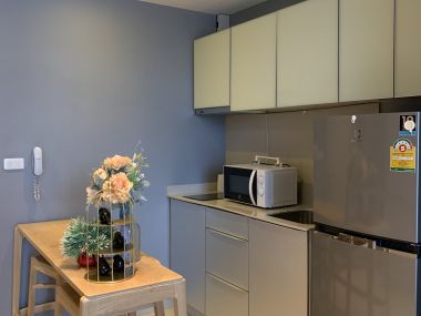 For rent at The Lofts Ekkamai1 Bedroom 1 Bathroom 25,000/month Fully furnished