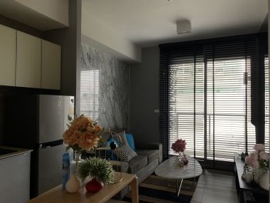 For rent at The Lofts Ekkamai1 Bedroom 1 Bathroom 25,000/month Fully furnished