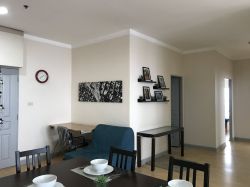 Apartment for rent at The Waterford Diamond Size 147 sqm. 45th Floor 3 Bedroom 3 Bathroom 48,000THB/month Fully furnished