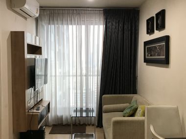 For rent!!! at Rhythm Sukhumvit 50 1 Bedroom 1 Bathroom 18, 000/month Fully furnished (can negotiate )