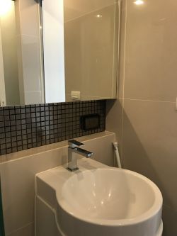 For rent!!! at Rhythm Sukhumvit 50 1 Bedroom 1 Bathroom 18, 000/month Fully furnished (can negotiate )