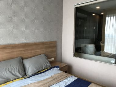 Special price!!! for rent at Rhythm Sukhumvit 50 1 Bedroom 1 Bathroom 28, 000/month Fully furnished (can negotiate )