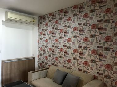 For rent! !! at Rhythm Sukhumvit 50 1 Bedroom 1 Bathroom 30, 000/month Fully furnished (can negotiate )