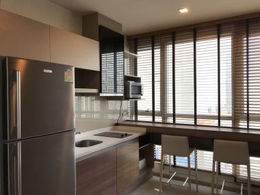 For rent! !! at Rhythm Sukhumvit 50 1 Bedroom 1 Bathroom 30, 000/month Fully furnished (can negotiate )