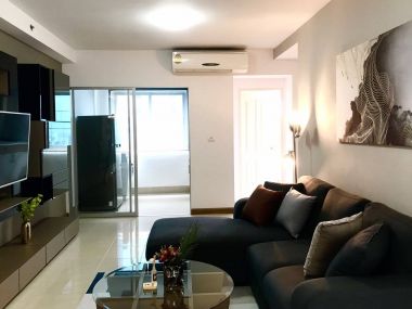 SUPALAI PARK EAKAMAI-THONGLOR  70sq.m. 40fl. facing North Nice View, Fully Furnished