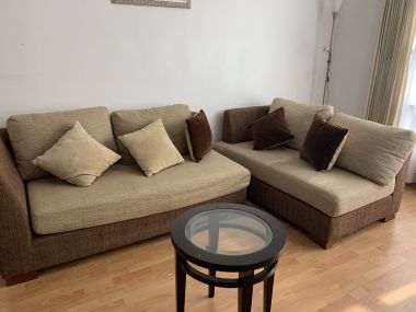 For rent! ! ! at CitiSmart Sukhumvit 18 2 Bedroom 2 Bathroom 45, 000/month Fully furnished (can negotiate )