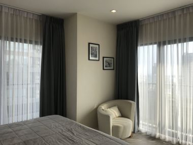 ** Super Deal! ** For rant at Noble Remix 1 Bedroom 1 Bathroom 63 sqm. corner view 37,000THB/month Fully furnished