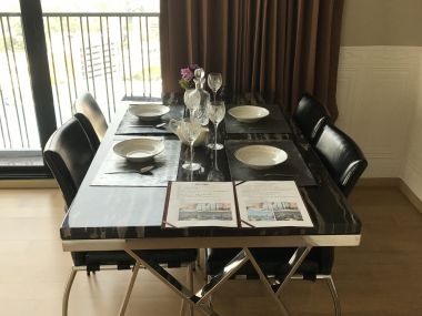 ให้เช่า!!! Noble Reveal 2 ห้องนอน 1 ห้องน้ำ 63ตรม ใกล้ BTS เอกมัย เพียง 30, 000บาท/เดือน เฟอร์นิเจอร์ครบพร้อมเข้าอยู่