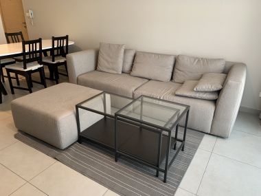 For rent!!! at The Lofts Ekkamai 2 Bedroom 1 Bathroom 45, 000/month Fully furnished