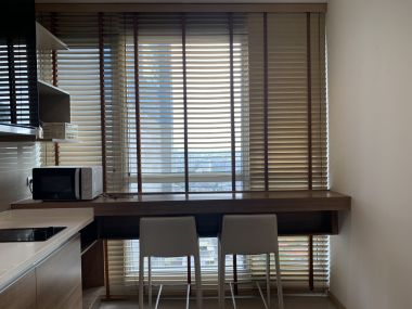 For rent! !! at Rhythm Sukhumvit 50 1 Bedroom 1 Bathroom 30, 000/month Fully furnished (can negotiate )