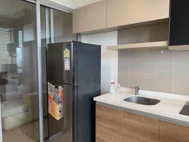 For rent! !! at Rhythm Sukhumvit 50 1 Bedroom 1 Bathroom 30, 000/month Fully furnished (can negotiate )