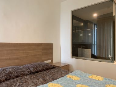 For rent! !! at Rhythm Sukhumvit 50 1 Bedroom 1 Bathroom 30, 000/month Fully furnished (can negotiate )