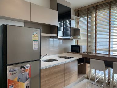 For rent! !! at Rhythm Sukhumvit 50 1 Bedroom 1 Bathroom 30, 000/month Fully furnished (can negotiate )