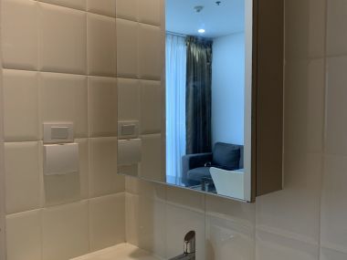 Condo For rent at The President Sukhumvit 81 size 49 sqm. 1 Bedroom 1 Bathroom 20,000THB/month Fully furnished (can negotiate)