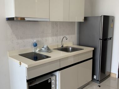 Condo For rent at The President Sukhumvit 81 size 35 sqm. 1 Bedroom 1 Bathroom 15,000THB/month Fully furnished (can negotiate)