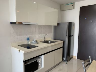 Condo For rent at The President Sukhumvit 81 size 35 sqm. 1 Bedroom 1 Bathroom 15,000THB/month Fully furnished (can negotiate)