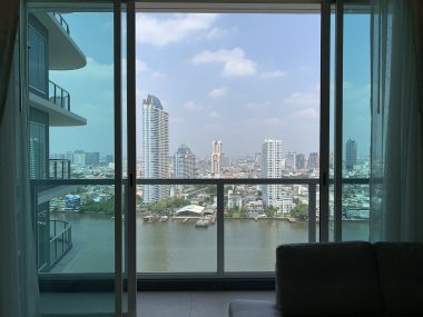 Hot Deal!!! For rent! !! at Menam Residence 1 Bedroom 1 Bathroom 28, 000/month Fully furnished (can negotiate)