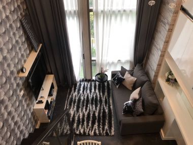 For rent at ASHTON MORPH 38 Type Duplex 1 Bedroom 35,000THB/month Fully furnished PROP000182