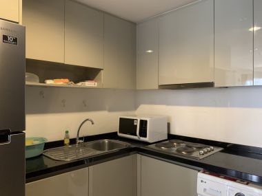 ให้เช่า! Belle Grand Rama9 2 ห้องนอน 53ตรม. ใกล้ MRTพระราม9 เพียง 23,000บาท/เดือน เฟอร์นิเจอร์ครบพร้อมเข้าอยู่